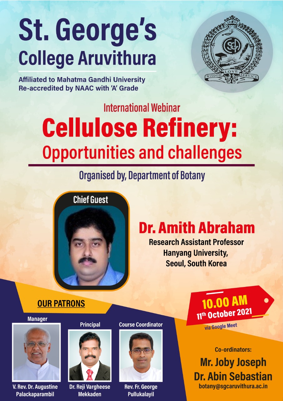 International Webinar - Cellulose Refinery